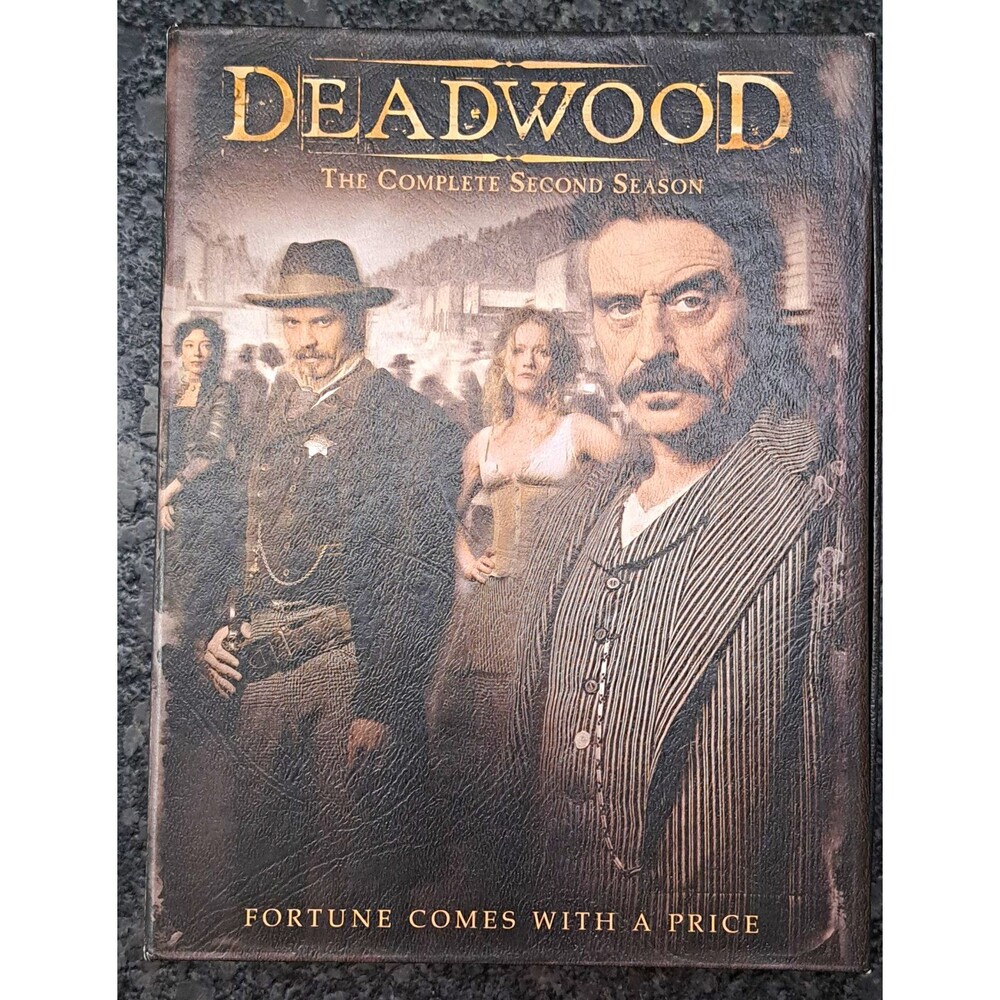Deadwood Complete Second Season DVD Box Set Western TV Show Collection